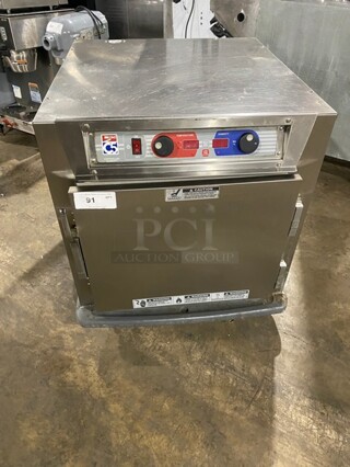 2018 Metro Commercial Undercounter Heated Holding Cabinet! All Stainless Steel! On Casters! WORKING WHEN REMOVED! Model: C593LSFSU SN: C59E005633L! 120V!