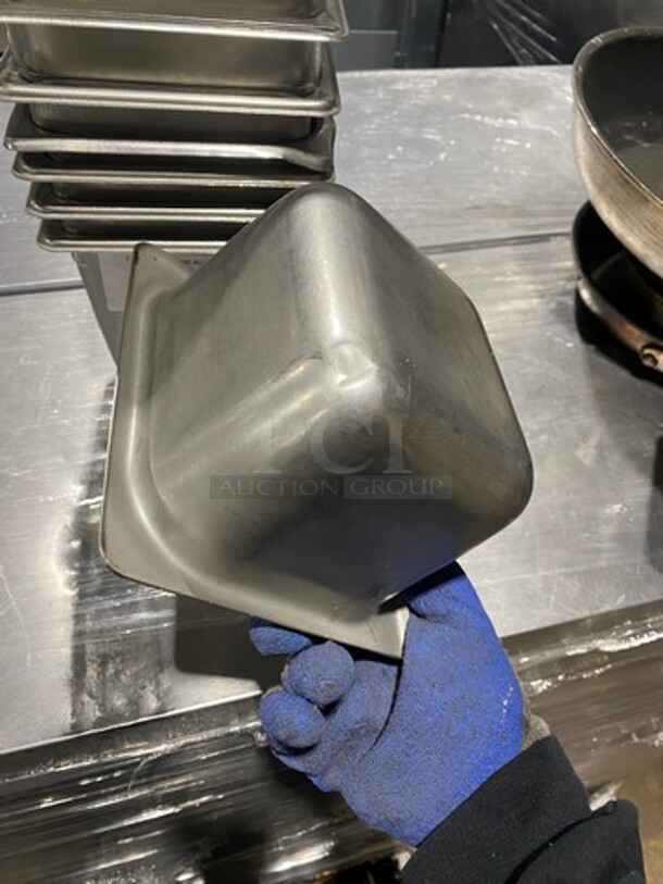 Commercial Steam Table/ Prep Table Food Pans! All Stainless Steel! 11x Your Bid! - Image 6 of 10