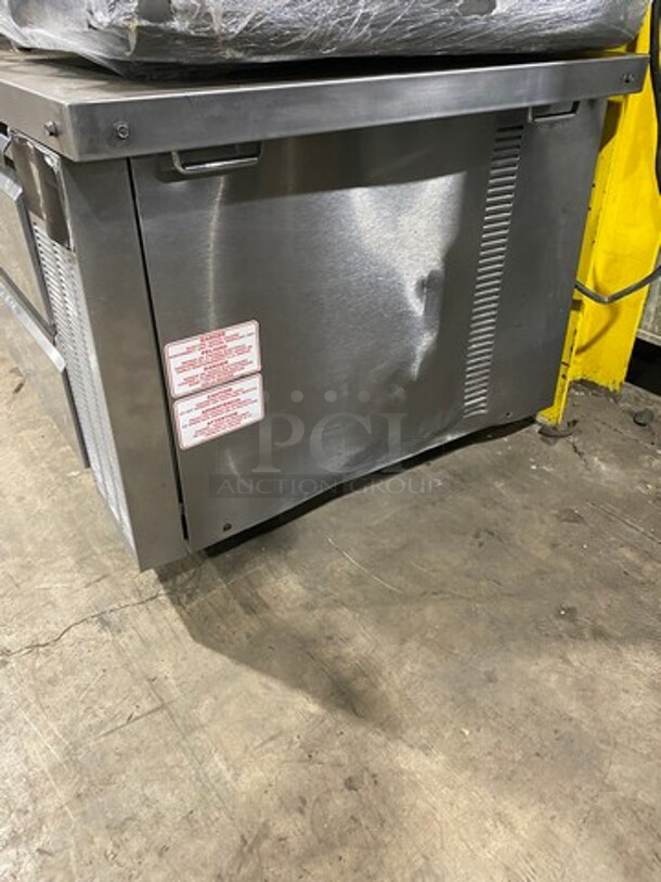 Silver King Commercial Refrigerated Chefs Base! With 4 Drawer Storage Space! All Stainless Steel! On Casters! Model: SKRCB84H SN: SAJE68785A 115V 60HZ 1 Phase - Image 2 of 9