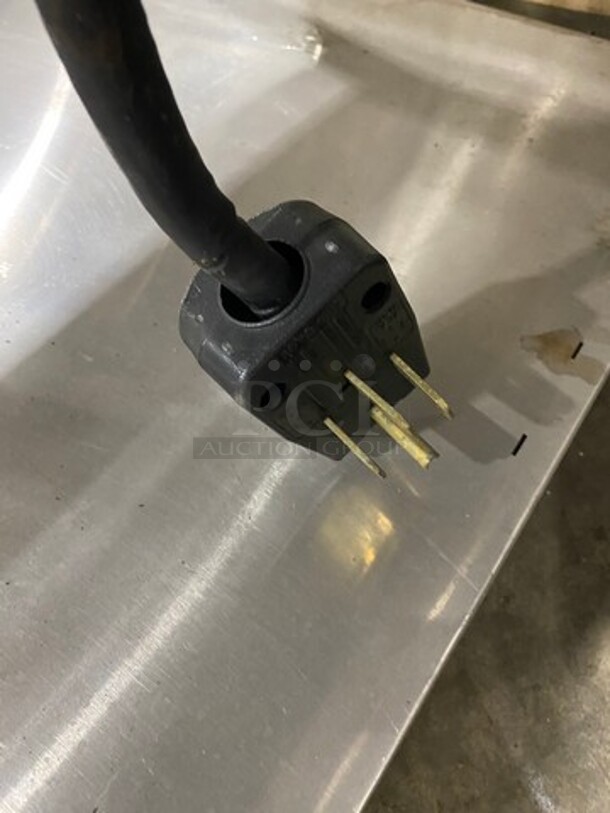 LATE MODEL! Alto Shaam CTP10-10E Stainless Steel Commercial! Electric Powered Combi Convection Oven w/ Stand! 208-240 Volts! 3 Phase! Mode CTP10-10E! Working When Removed! - Image 9 of 9