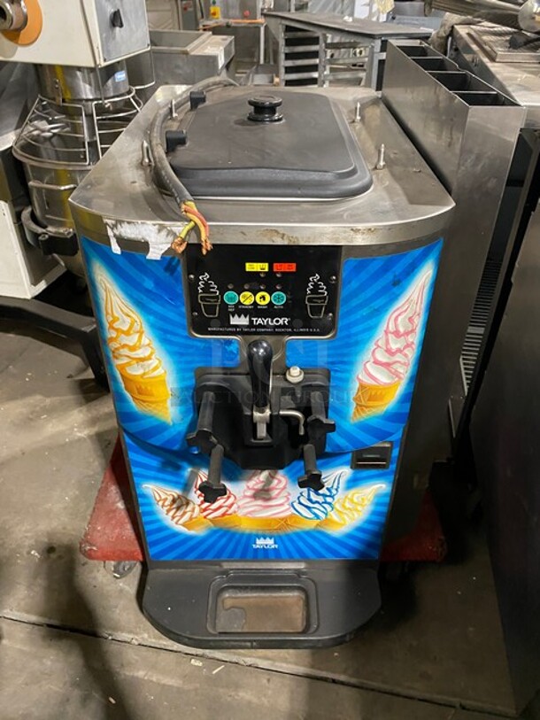 Taylor Crown Commercial Single Flavor Ice Cream Machine! All Stainless Steel! Model: C70733 SN: K8085397 208/230V 60HZ 3 Phase - Image 1 of 9
