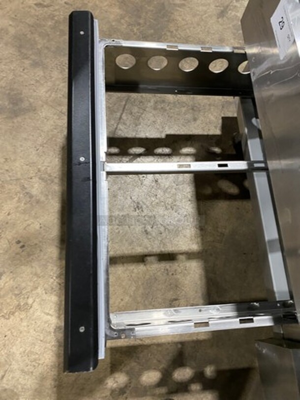 Silver King Commercial Refrigerated Chefs Base! With 4 Drawer Storage Space! All Stainless Steel! On Casters! Model: SKRCB84H SN: SAJE68785A 115V 60HZ 1 Phase - Image 7 of 9
