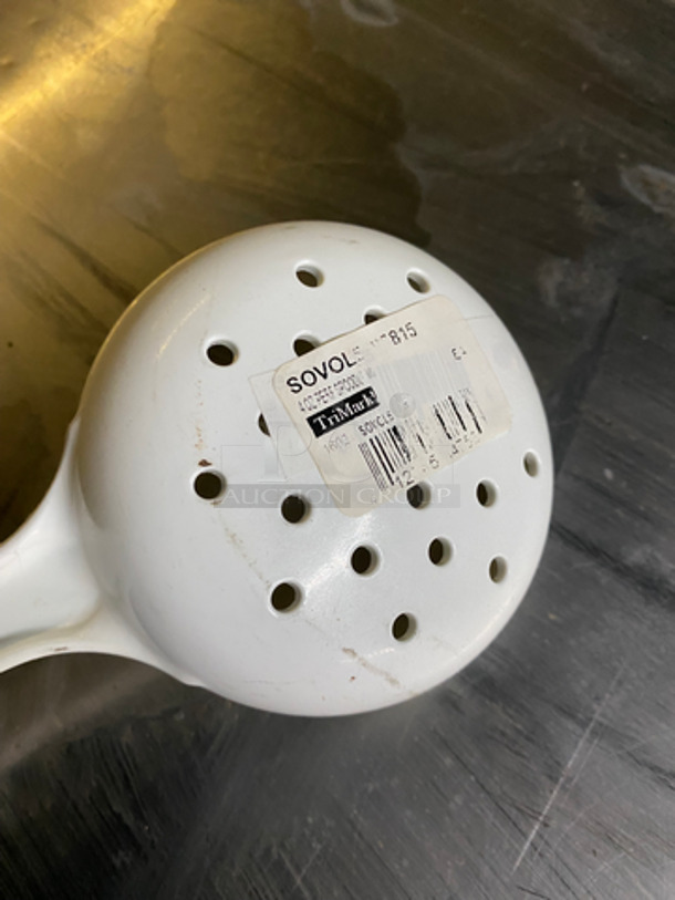 ALL ONE MONEY! 4OZ Perforated Serving Spoons! - Image 5 of 5