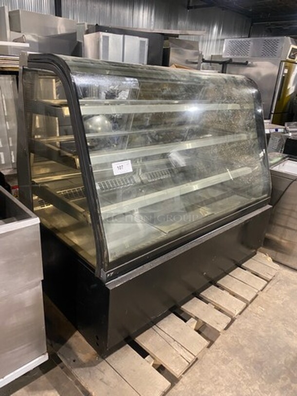 Federal Commercial Refrigerated Deli/Bakery Display Case! With Slanted Front Glass! With Sliding Glass Rear Access Doors! - Image 6 of 6