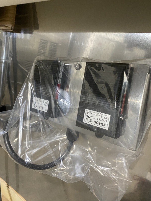 BRAND NEW! NEVER USED! AWESOME! PREPLNE Stainless Steel Reversible Dough Sheeter! Model FSS-120 Serial E21520179 120V/60Hz/1 Phase - Image 8 of 9