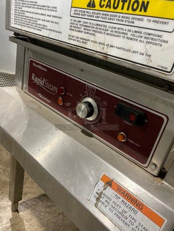 Southbend Commercial Electric Powered Double Deck Steam Cabinet! All Stainless Steel! On Legs! Model: RS4E SN: 97M351082 208V 60HZ 1/3 Phase - Image 9 of 10