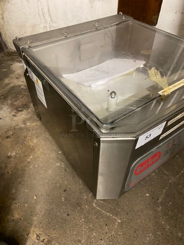 Berkel Stainless Steel Commercial Countertop Vacuum Sealer! MODEL 350 SN:11973 120V 1ph - Image 3 of 8