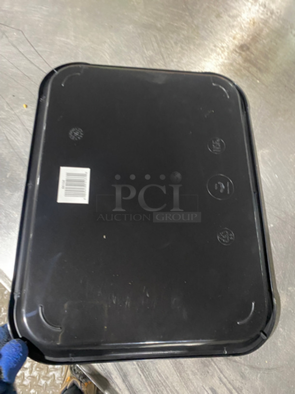 NEW! IN THE BOX! ALL ONE MONEY! 2 DZ Vollrath Black Poly Food Trays! - Image 5 of 6