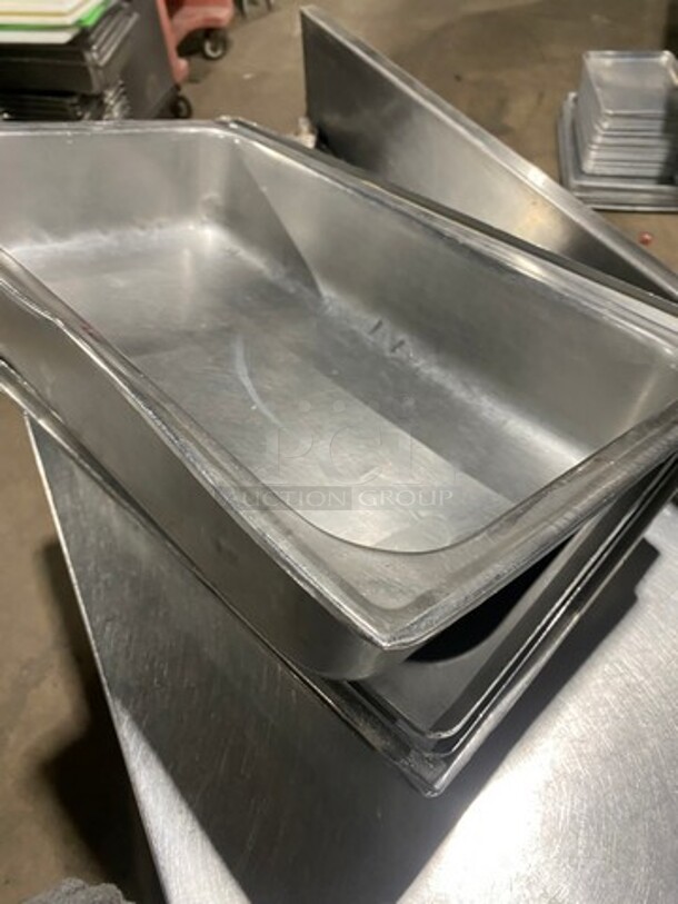Commercial Steam Table/ Prep Table Food Pans! All Stainless Steel! 6x Your Bid! - Image 5 of 5