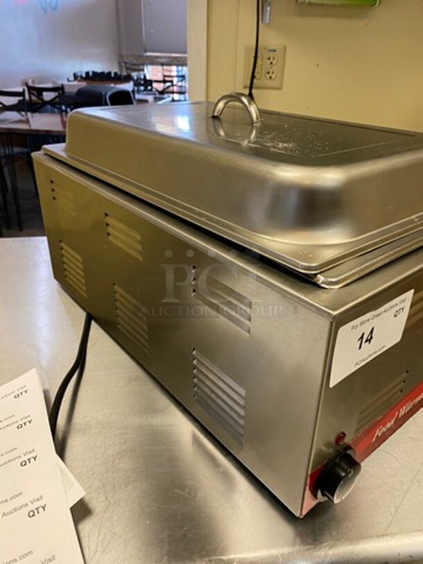 Avantco Commercial Countertop Single Well Food Warmer! All Stainless Steel! WORKING WHEN REMOVED! Model: 177W50 SN: 177W50211020210655 120V - Image 2 of 9
