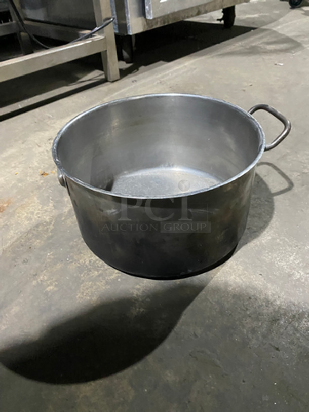 Single Metal Stock Pot! With One Handle!