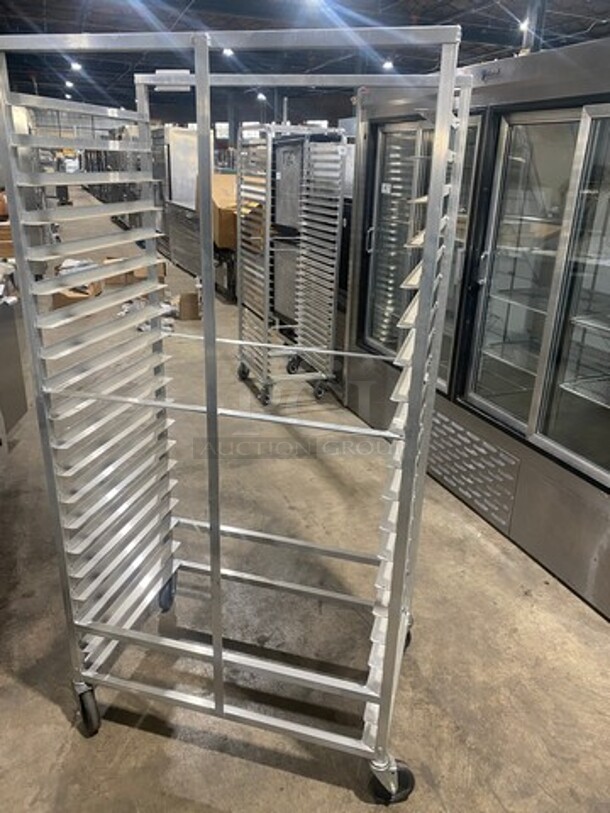NEW! Metal Commercial Pan Transport Rack! On Casters! - Image 3 of 7