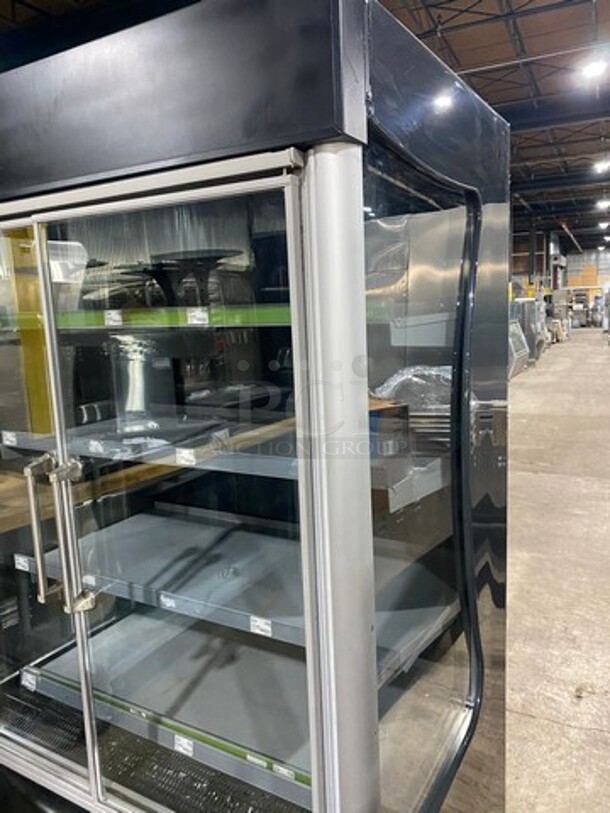 AHT Commercial Refrigerated Open Grab-N-Go Display Case! Neon Interior Lighting! WORKING WHEN REMOVED! Model: ACXLULLED SN: 29792000025561 208/230V 60HZ 1 Phase - Image 2 of 8