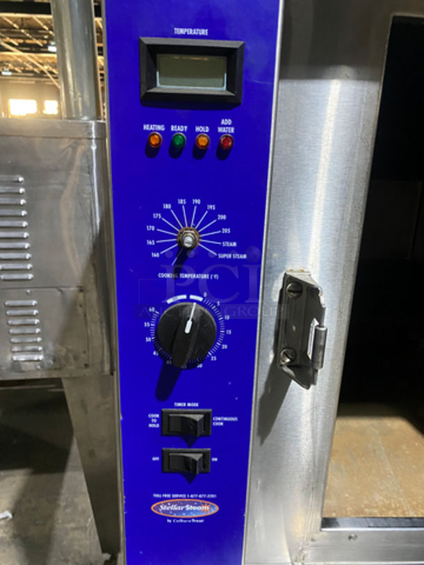 Stellar Steam Commercial Electric Powered Steamer! All Stainless Steel! Model: CAPELLA SN: 02120604 208V 60HZ 3 Phase - Image 6 of 9