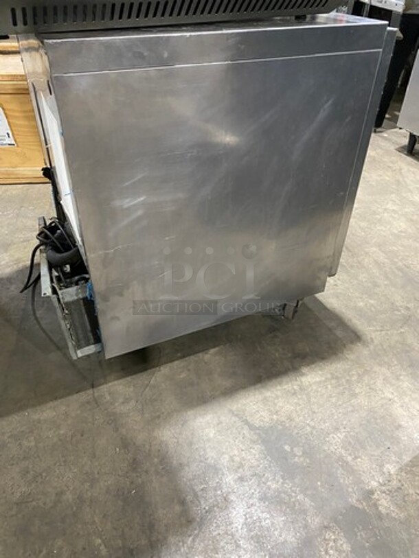 Traulsen Commercial Single Door Lowboy/Worktop Cooler! All Stainless Steel! On Casters! Model: UHT27R SN: T25109J12 115V 60HZ 1 Phase - Image 3 of 7