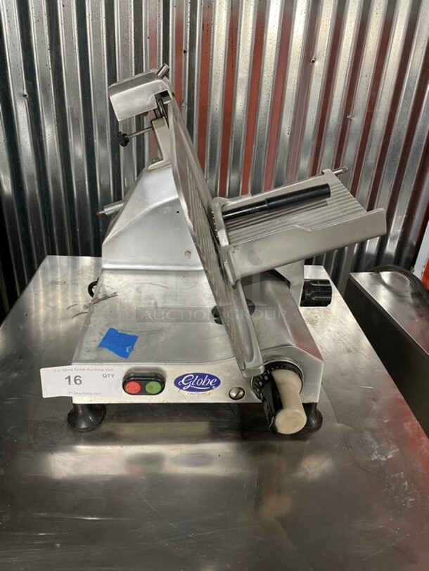 Globe Stainless Steel Commercial Countertop Meat Slicer! - Image 1 of 9