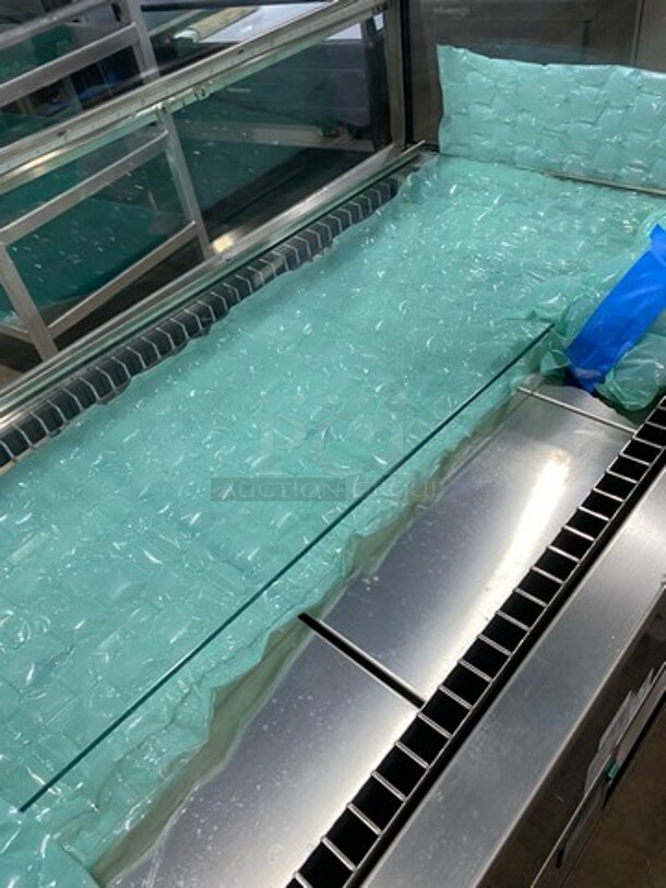 GREAT! NEW! RPI Commercial Refrigerated Show Case Merchandiser! With Rear Access Doors! Stainless Steel Body! With Legs! Model: VICD320RSQSC SN: 02163869 115V 60HZ 1 Phase - Image 5 of 11