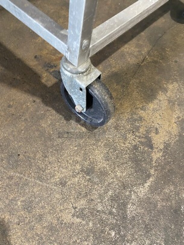 Metal Commercial Pan Transport Rack! On Casters! - Image 4 of 4