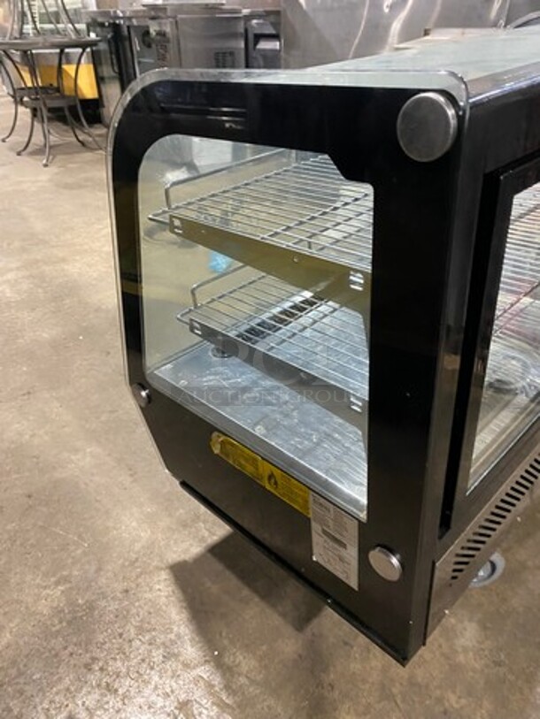 Omcan Commercial Countertop Refrigerated Display Case! WORKING WHEN REMOVED! Model: RSCN0160 SN: 2715742830124037 110V - Image 4 of 9