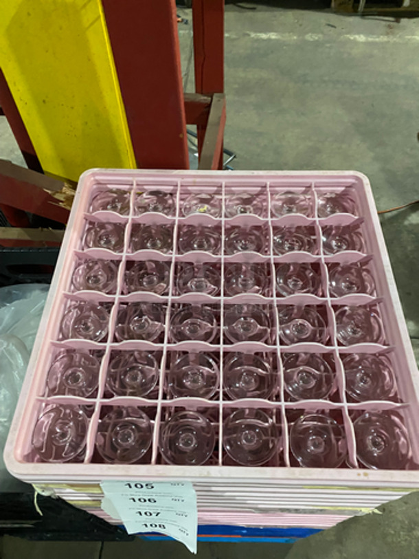Champagne Flute Glasses! Includes Poly Cup Crate! 1 Crate Per Number! - Image 2 of 6