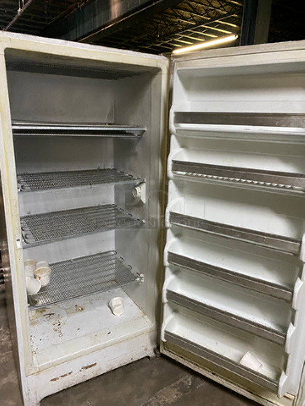Frigidaire Single Door Freezer! With Racks And Shelves! Model: MFU21M3GW1 SN: WB81500720 115V 60HZ - Image 5 of 9