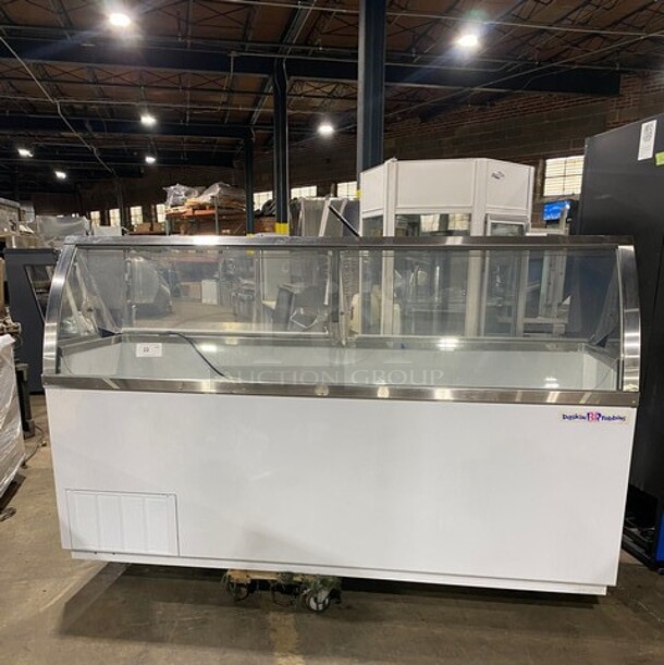 Global All Stainless Steel Ice Cream Dipping Cabinet! Working When Removed! MODEL CKDC87VBR