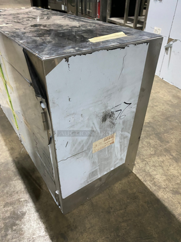 Commercial Heavy Duty 2 Door Wall Storage Cabinet! Solid Stainless Steel! - Image 2 of 7