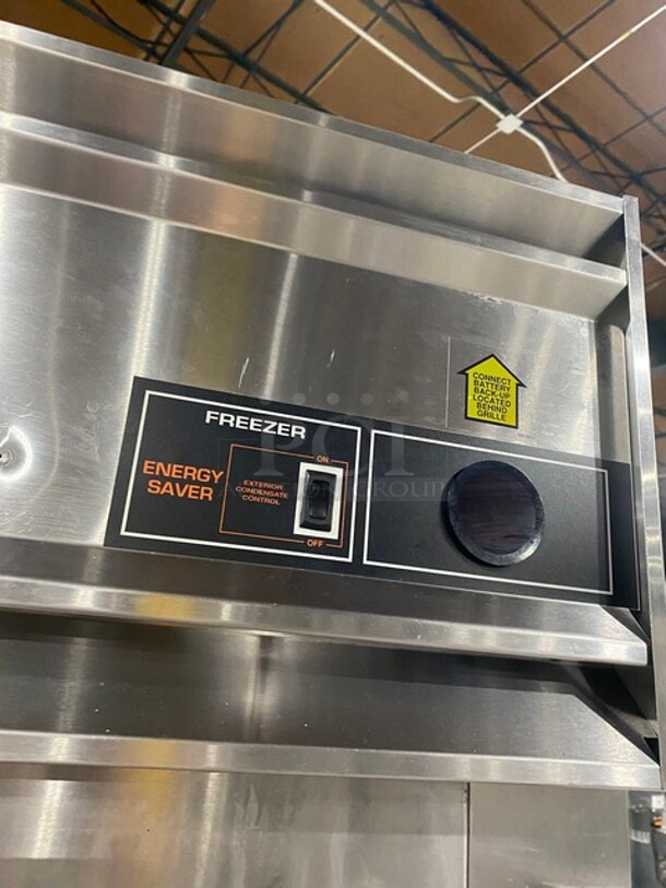 Victory Commercial Single Door Reach In Freezer! All Stainless Steel! On Legs! Model: FS1DS7EW SN: B0380890 115V 60HZ 1 Phase - Image 8 of 9