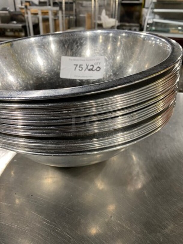 Stainless Steel Mixing Bowls! 20x Your Bid! - Image 2 of 5
