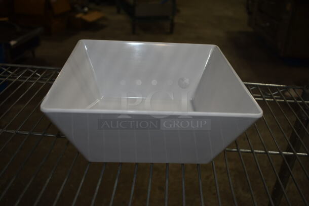 2 Boxes of 8 BRAND NEW!American Metalcraft MELSQ94 Endurance 125 oz. Square Melamine Serving Bowl. 2 Times Your Bid! - Image 2 of 5