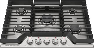 BRAND NEW SCRATCH AND DENT! Frigidaire Electrolux GCCG3048AS Stainless Steel Drop In 36" Gas Powered 5 Burner Cooktop Range. Stock Picture Used For Gallery Picture.