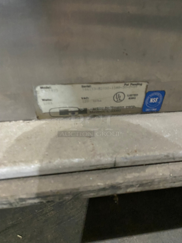 NICE! Carter Hoffmann Commercial Food Warming/Proofing Cabinet! Holds Full Size Trays! All Stainless Steel! - Image 8 of 9