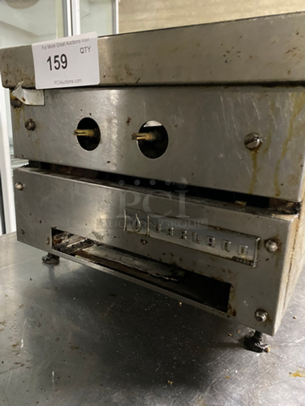 Garland Commercial Natural Gas Powered Countertop 2 Burner Stock Pot Range! All Stainless Steel! On Legs! - Image 7 of 8