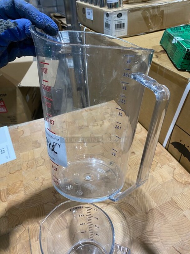 New! Poly Measuring Cup With Handle! 2x Your Bid! - Image 8 of 8