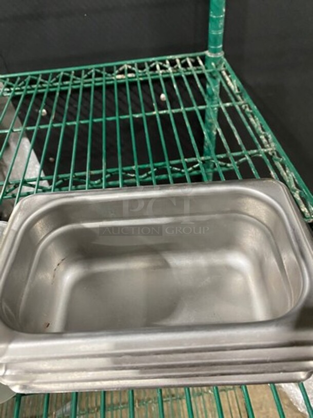 MISCELLANEOUS! Winco Commercial Steam Table/ Prep Table Food Pans! All Stainless Steel! Cambro Clear Poly Food Containers! 7x Your Bid! - Image 3 of 10