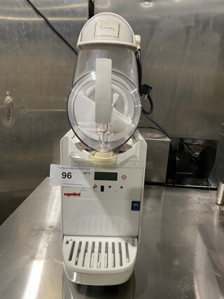 Ugolini Commercial Countertop One Flavor Slushie Machine!