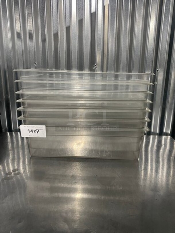 SJ Poly Drop In Pans! 7 X Your Bid! - Image 1 of 6