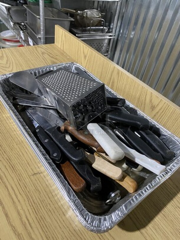 ALL ONE MONEY! Commercial Knives & Food Grater! - Image 2 of 9