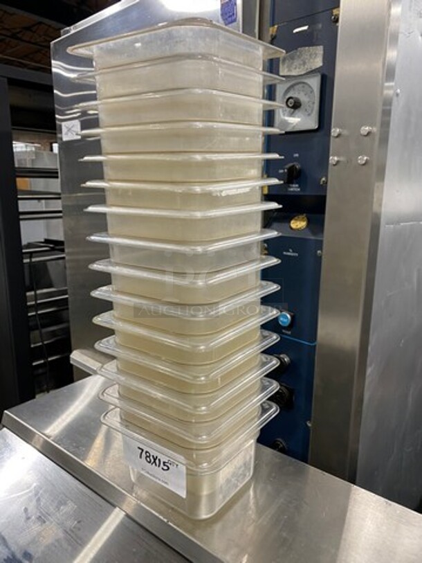 Cambro Clear Poly Food Containers! 15x Your Bid! - Image 2 of 9