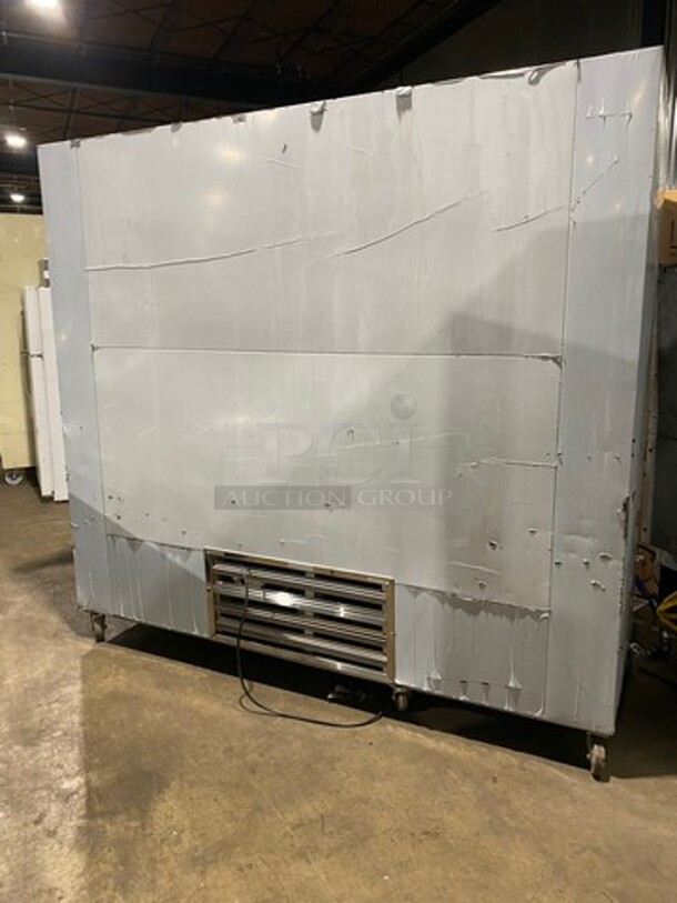 2015 Cool Tech Commercial 3 Door Reach In Cooler! All Stainless Steel! On Casters! Model: CMPH84RIF SN: W50415 120V 60HZ 1 Phase! Missing Interior Fan! - Image 3 of 9