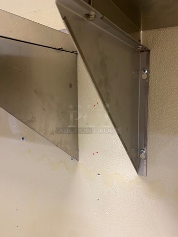 Commercial Solid Stainless Steel Wall Mount Shelf! - Image 6 of 6