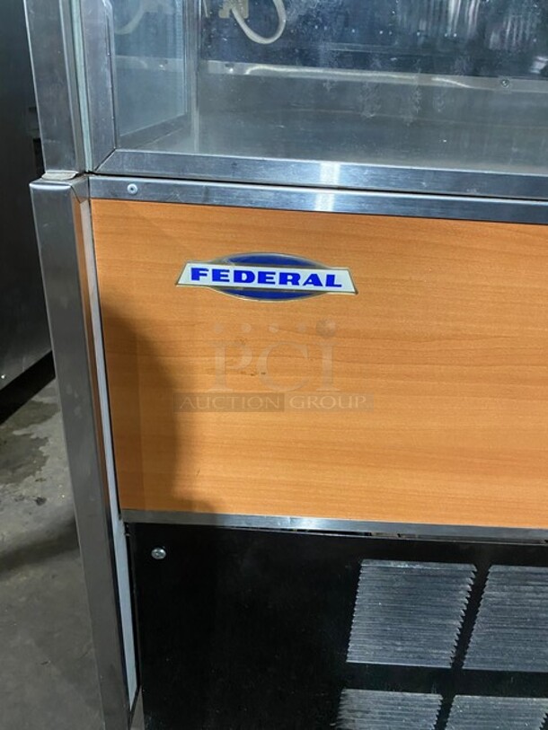 Federal Industries Metal Commercial Open Grab N Go Merchandiser! Model RSSM378SC-3 SN:08042449089 120/208/240V 1PH - Image 8 of 8