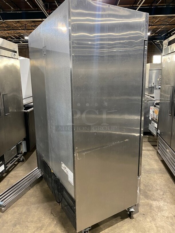 Atosa 2018 All Stainless Steel 2 Door Reach-in Vertical Freezer!! MODEL: MBF8503GR! 115V 1PH! On Casters!
 - Image 4 of 8