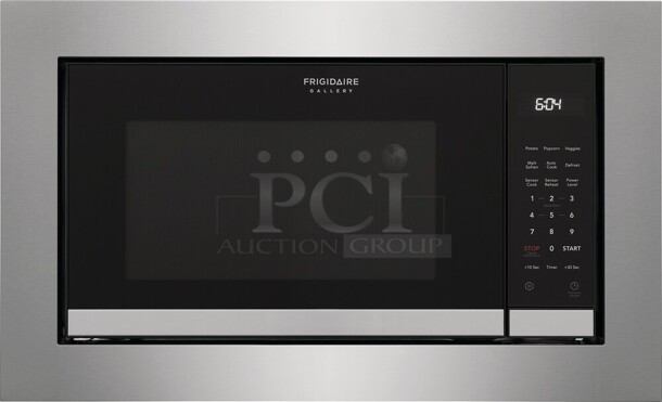 BRAND NEW SCRATCH AND DENT! 2021 Frigidaire GMBS3068AF Metal Over the Range Microwave. Stock Picture Used For Gallery Picture. - Image 1 of 4
