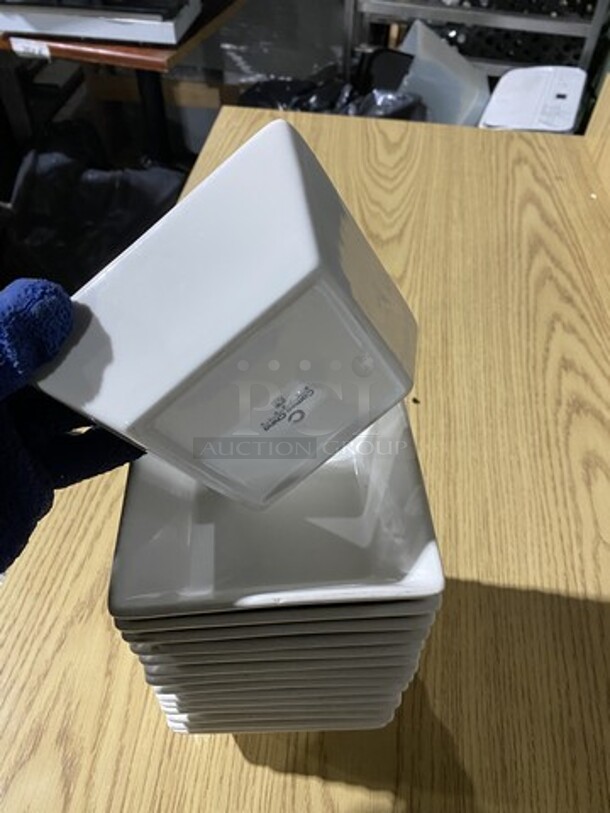 Cameo China Square Saucers! 15 X Your Bid!  - Image 6 of 7