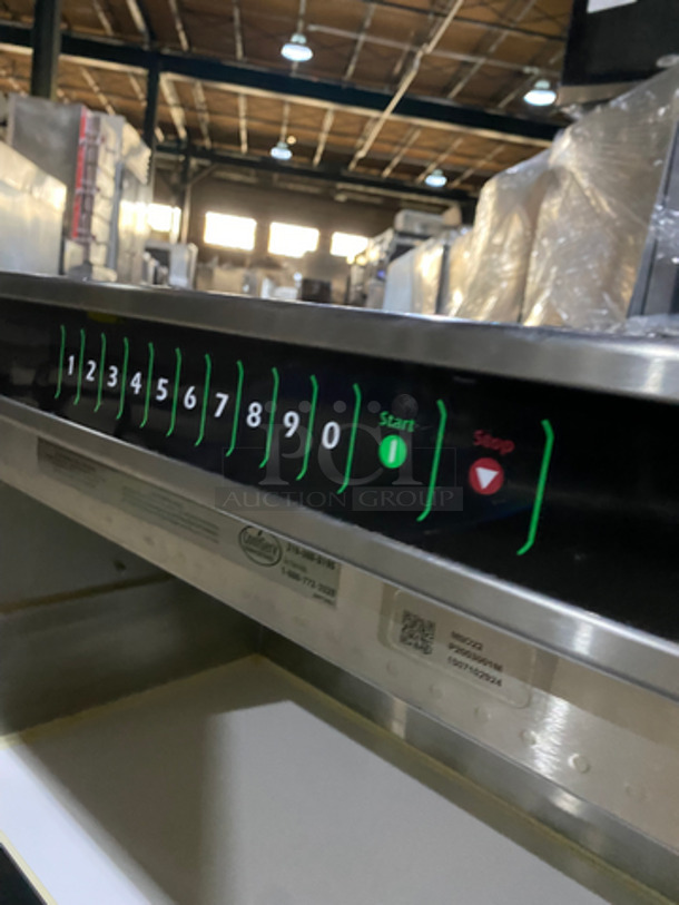 2015 Menumaster Commercial Countertop Microwave Oven! All Stainless Steel! Model: MSO22 SN: 1507102924 208/240V 60HZ - Image 6 of 10