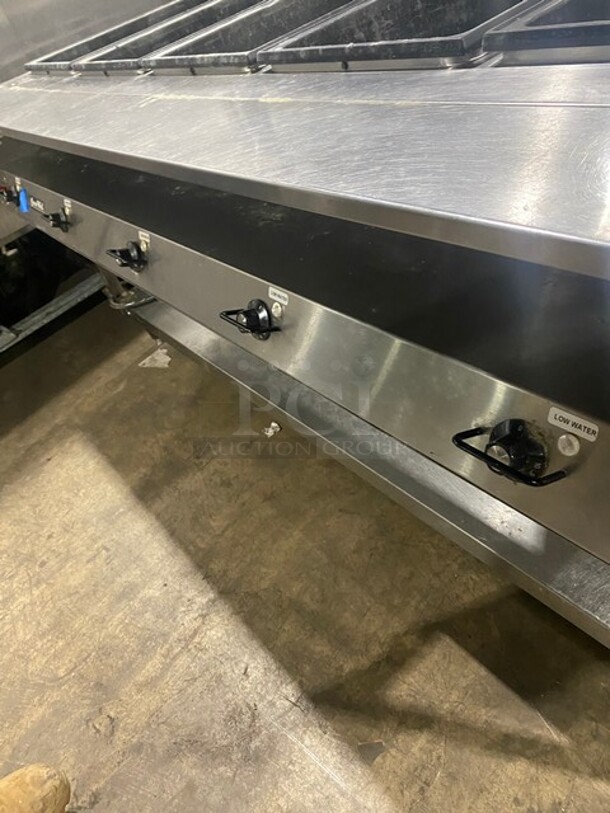Serve Well 5 Bay Steam Table w/ Undershelf! On Legs! - Image 9 of 10