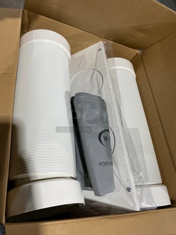 NEW! OUT OF THE BOX! SCRATCH-N-DENT! Whynter Dual Hose Portable Air Conditioner Dehumidifier Unit! 14,000 BTU! Model: ARC14SH 115V - Image 9 of 9