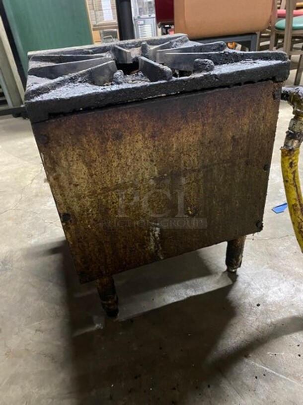 Commercial Countertop Gas Powered Single Burner Stock Pot Range! On Small Legs! - Image 3 of 8