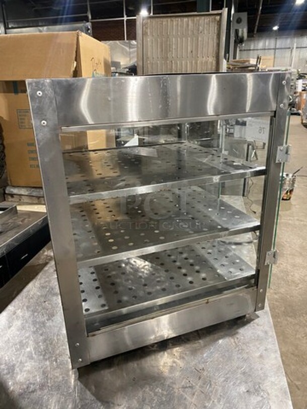Commercial 3 Tire Food Warmer Display Case! MODEL DFW5103L 110V - Image 4 of 9